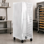 Thumbnail image #3 for Advance Tabco PRC-1 Enclosed Plastic Bun Pan Rack Cover, Full Height, Translucent with Clear Front, 28 x 23 x 62 Inches