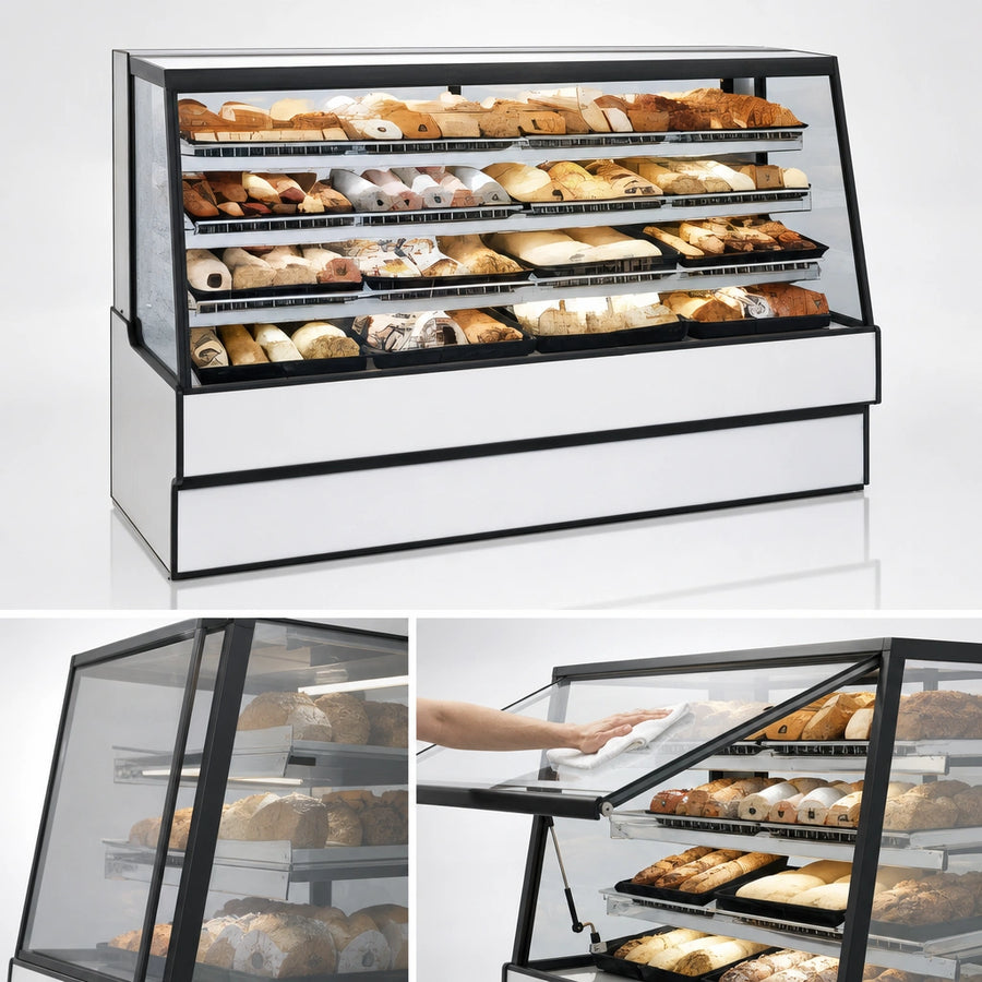 Sloped Thermopane Tilt-Front Glass