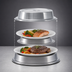 Thumbnail image #3 for Vollrath Round Custom Stainless Steel Plate Cover for 10-1/16 to 11 Inch Plates