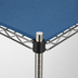 Thumbnail image #3 for QuadPlus 72-Inch x 24-Inch Solid Blue Polymer Shelf Mat with Quad-Adjust Frame