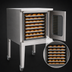 Thumbnail image #3 for BakeMax BASCO5E Electric Full-Size Single-Deck Convection Oven, 9-Pan Capacity