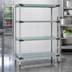 Thumbnail image #3 for MetroMax 4 4-Shelf All-Polymer Starter Shelving Unit, 36W x 24D x 74H