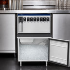 Thumbnail image #3 for Follett Products, LLC (Middleby) Vision VU155B8RP Low-Profile 8-Valve Push-Button Ice/Beverage Dispenser, 150 lb, Right-Side Ice Dispense