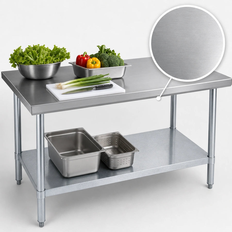 16 Gauge 300 Series Stainless Steel Top