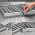 Thumbnail image #3 for Fermostock 42-Inch x 14-Inch Horizontal Vented Shelf with Removable Polymer Inserts