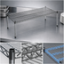 Thumbnail image #3 for Chrome Wire Dunnage Platform Shelf with Quad-Truss Design, 30 x 21 Inches