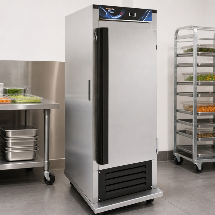Product image #3 for Cres Cor ChillTemp 1-Section Mobile Refrigerated Cabinet, 18 Cu. Ft., Stainless Steel, 120V