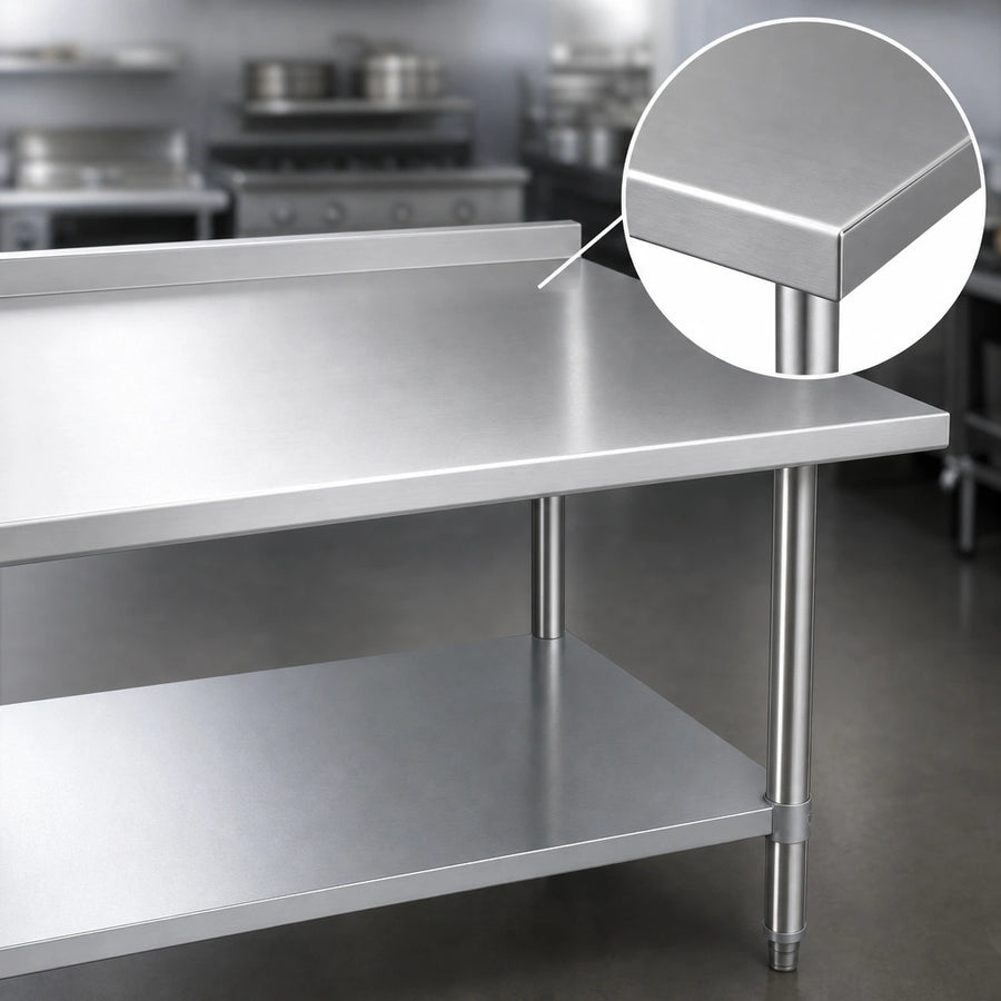 16-Gauge 400 Series Stainless Steel Top