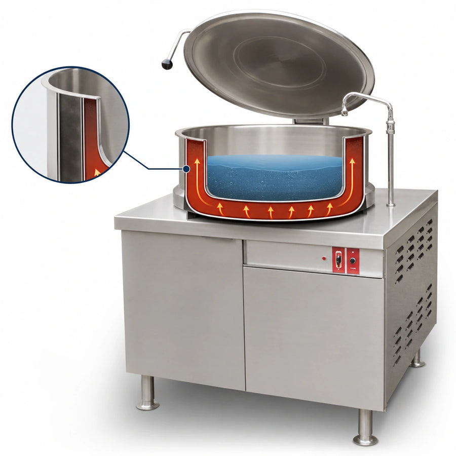 2/3 Steam Jacketed Kettle