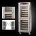 Thumbnail image #3 for Metro C5 6 Series Mobile Full-Height Heated Holding Cabinet with Dutch Double-Pane Tempered Glass Doors and Universal Adjustable Slides