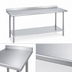 Thumbnail image #3 for Duke Supreme 314 Series Stainless Steel Work Table with 1-1/8 Inch Straight Riser and Undershelf, 30 x 144 Inches