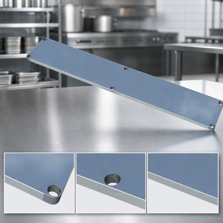 18-Gauge Galvanized Steel Construction