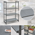 Thumbnail image #3 for Cambro Camshelving Basics Plus 4-Shelf Solid Stationary Starter Unit, 24