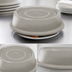 Thumbnail image #4 for Cambro Versa Camcover Round Fiberglass Plate Cover, 10.4 Inch Inside Diameter, Granite Gray