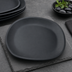 Thumbnail image #3 for Ridge 18-Inch Oblong Melamine Platter, Slate Matte Finish