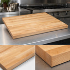 Thumbnail image #3 for John Boos SCT07-O Maple Edge-Grain Work Table Top with Penetrating Oil Finish, 60"W x 25"D x 1-1/2" Thick