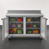 Thumbnail image #4 for Beverage-Air WTF60AHC 60-Inch Two-Section Worktop Freezer with Solid Doors