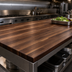 Thumbnail image #3 for John Boos Boos Block 84-Inch x 25-Inch American Black Walnut Blended Edge Grain Kitchen Countertop, Varnique Finish