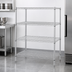 Thumbnail image #3 for Metro Super Erecta Stationary Starter Wire Shelving Unit, 42 x 21 x 63 Inches, 4 Shelves, Brite Finish
