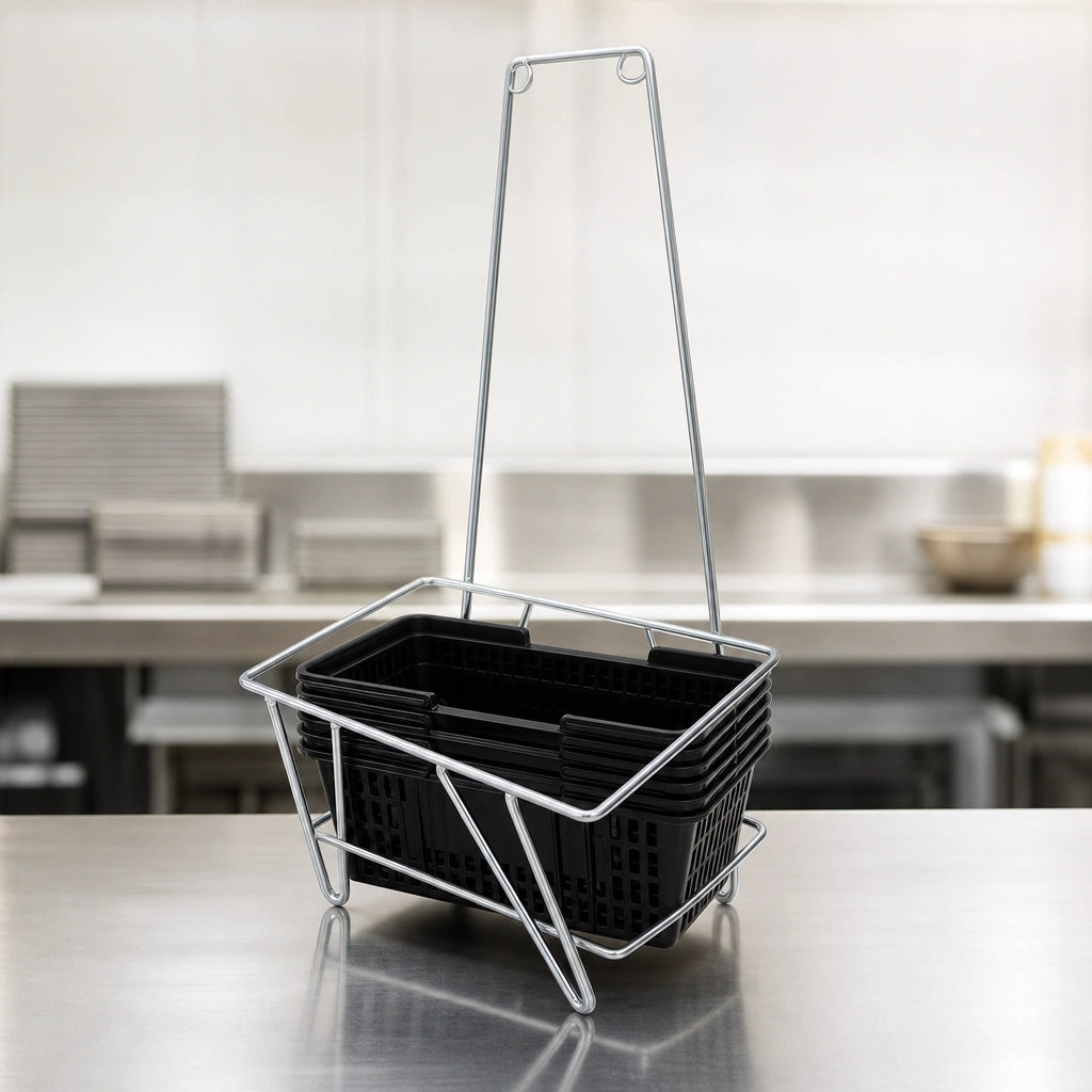 Single-Tier Basket Stand
