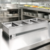 Thumbnail image #3 for Atlas Metal WH-4 4-Pan Electric Wet Bain-Marie Drop-In Hot Food Well
