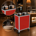 Thumbnail image #3 for Atlas Metal MEPD2H-6-1/2 Heated Mobile Plate Dispenser with Two Tubes