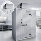 Thumbnail image #3 for Kolpak Polar-Pak PX7-0610-CT Indoor Floorless Walk-In Cooler, Top-Mounted Self-Contained Refrigeration, 260 sq. ft., Galvalume