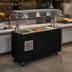 Thumbnail image #3 for Vollrath 2-Series Affordable Portable Mobile Refrigerated Cold Food Pan Buffet Station with Breath Guard, 46-Inch Wide