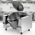 Thumbnail image #2 for Cucimix UCBTE034CV1 34 Gallon Electric Tilting Skillet Braising Pan with Automatic Mixer