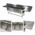 Thumbnail image #3 for John Boos Pro-Bowl 3-Compartment Sink with 2 Drainboards, 18
