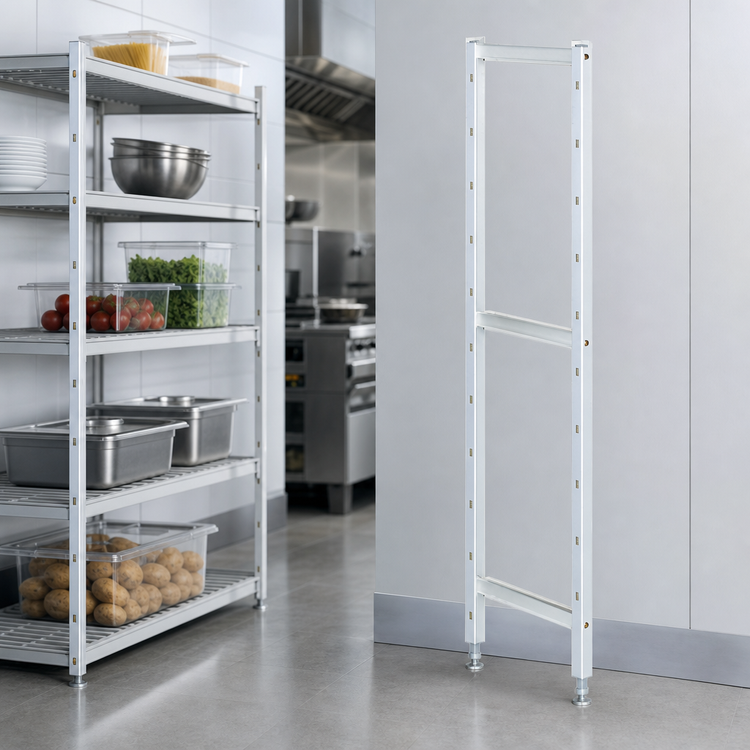 Product image #3 for Fermostock 83-Inch H x 22-Inch D Stationary Shelving Upright
