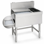 Thumbnail image #3 for Eagle Group Spec-Bar BCT30R-24 30"W x 24"D Combo Insulated Ice Bin/Bottle Unit, 64 lb Capacity, Right-Side 8-Bottle Compartment