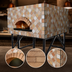 Thumbnail image #3 for Univex DOME59S Artisan Stone Hearth Gas Square Pizza Dome Oven, 13 x 12-Inch Pizzas