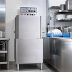 Thumbnail image #3 for Jackson WWS TempStar® TEMPSTAR W/O High-Temperature Door-Type Dishwasher, No Booster, Universal Straight-Through/Corner, Stainless Steel