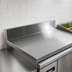 Thumbnail image #4 for John Boos 120-Inch Stainless Steel Countertop Food Display with 6-Inch Boxed Backsplash