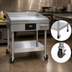 Thumbnail image #3 for AccuSteam Electric Steam Griddle with Stand and Casters, 24 x 24 Inch Cooking Surface, 480V/3-Phase