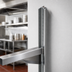 Thumbnail image #3 for Eagle Group 60-Inch NSF Stainless Steel Wall-Mounted Standard Upright for Cantilever Shelving