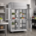 Thumbnail image #4 for Victory UltraSpec Pass-Thru Glass Half-Door Two-Section Freezer, 48.33 Cu. Ft., Stainless Steel