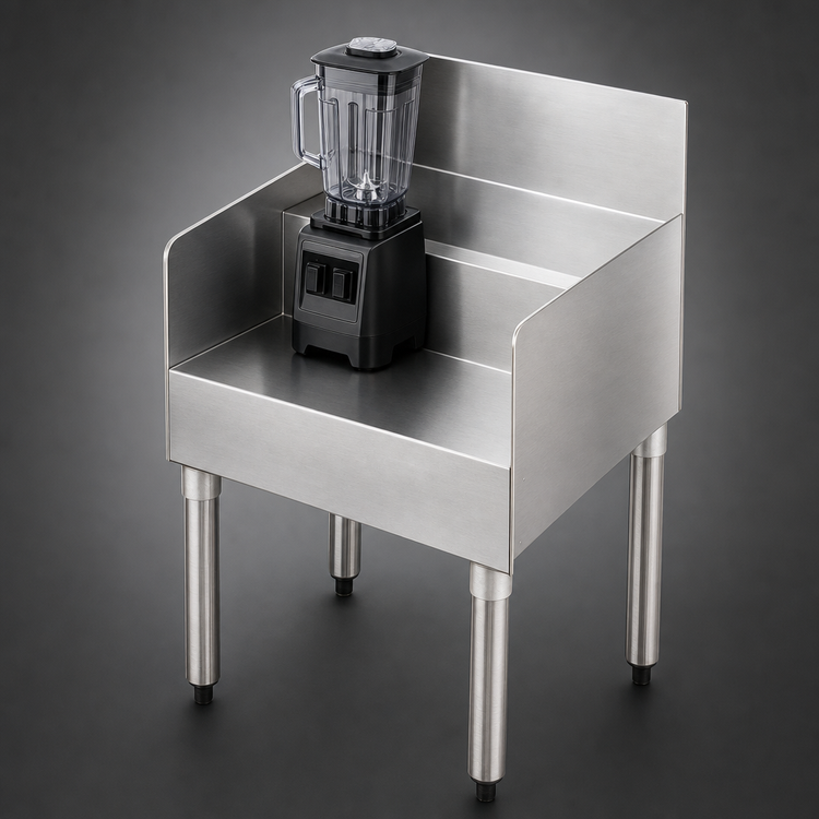 Product image #3 for Eagle 2200 Series 18-Inch Wide Double Step-Down Underbar Blender Station Add-On Unit