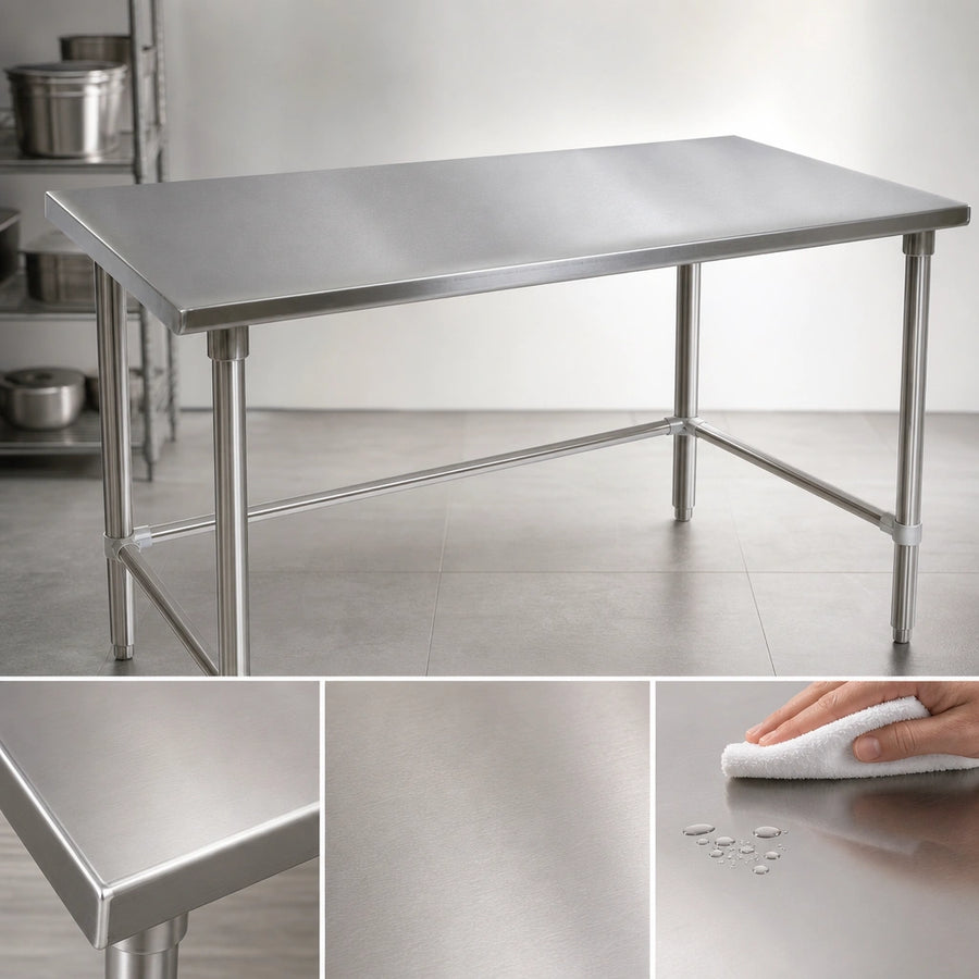 16-Gauge 300 Series Stainless Steel Top