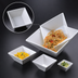 Thumbnail image #3 for Prestige 12 oz Square Porcelain Pasta Bowl, White