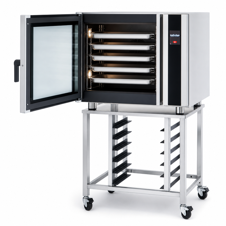 Product image #3 for Moffat Turbofan E35T6-26 Full Size Electric Countertop Convection Oven, 6 Sheet Pan Capacity