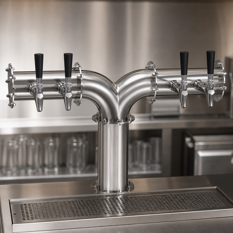 Four-Faucet Capacity