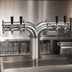Thumbnail image #3 for Krowne 4-Faucet Air-Cooled Pipe Y-Tower Beer Tower, 30-Inch, Brushed Stainless Steel