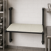 Thumbnail image #3 for Cambro Camshelving Elevation Series 21 x 24 Inch Solid Wall Shelving Shelf Kit, Brushed Graphite
