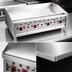 Thumbnail image #3 for MagiKitch'n MKG-48 Countertop Gas Griddle with 47-3/4-Inch x 24-Inch Cooking Surface, 1-Inch Polished Steel Plate
