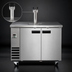 Thumbnail image #3 for Maxx Cold X-Series 48-Inch Two-Section Keg Cooler Beer Dispenser with Single Tower and Dual Faucets