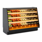 Thumbnail image #3 for Structural Concepts Fusion® GHSS852HLB Heated Open-Front Self-Service Hot Food Display Case, 99-3/4-Inch Wide, 3 Heated Shelves