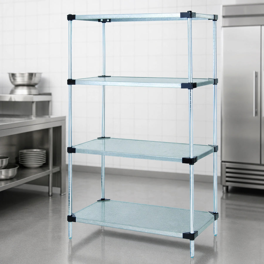 Four Solid Shelves
