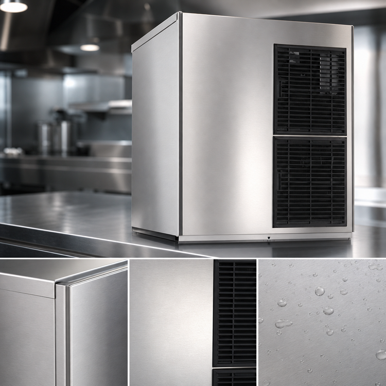 Product image #3 for Hoshizaki F-1501MRJZ-C Modular Remote Air-Cooled Cubelet Ice Machine, 30 Inch Wide